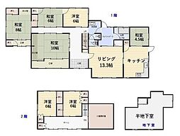 JR山陽本線 大門駅 6km 8Kの間取り