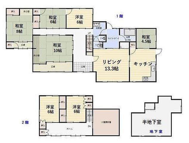 間取り 福山市坪生町6丁目