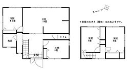 JR福塩線 新市駅 4.5km 4LDKの間取り