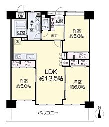 間取図画像 3LDK