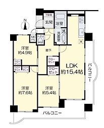 間取図画像 3LDK