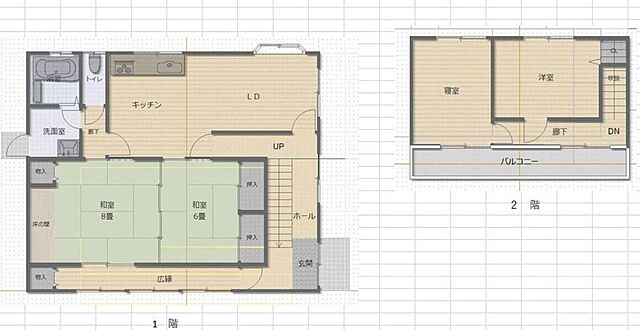 間取り 福山市大門町6丁目