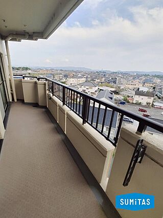 南面バルコニー...