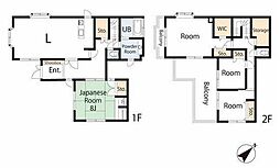 望みが丘戸建 4LDKの間取り