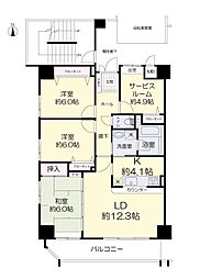 間取図画像 3SLDK