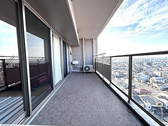 バルコニーの写...