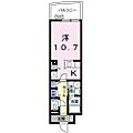 グランソレイユ7階5.9万円