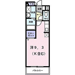 間取図画像 ワンルーム