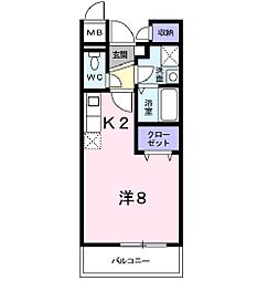 間取図画像 ワンルーム