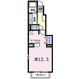 サニーレジデンス ワンルームの間取図画像