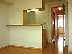 フローラ西館　Ａ 202 2階1LDKのリビング/ダイニング