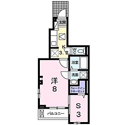 アルヴィータ1 1SKの間取図画像