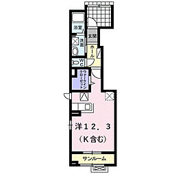 間取図画像 ワンルーム