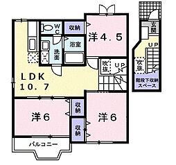 ガーデン・スクエア 3LDKの間取図画像