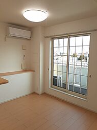 ヴィラ・プロスパー　Ｂ棟 203 2階1LDKのリビング/ダイニング