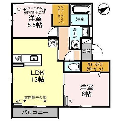 ホームズ でお部屋探し プレミオn 3階 302 2ldk 賃料9万円 57 98 賃貸アパート住宅情報 物件番号 取扱い不動産会社 大東建託リーシング株式会社 小松中央店