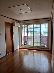 ブリッサ日高II 201 2階3DKのリビング/ダイニング