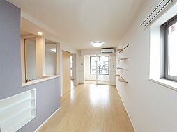 オーキッド 201 2階2LDKのリビング/ダイニング