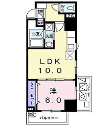 SASON 1LDKの間取図画像