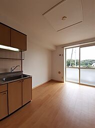 ヒューゲル悠 105 1階2DKのリビング/ダイニング