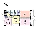 クレセントマンション1階3.3万円