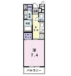 北野田駅 5.5万円
