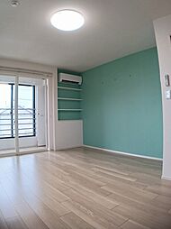 デスパシオＫ 201 2階ワンルームのリビング/ダイニング