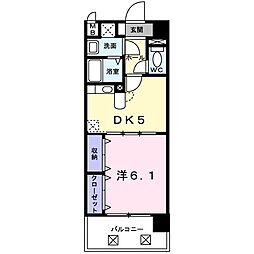 間取図画像 1DK