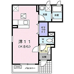 間取図画像 ワンルーム