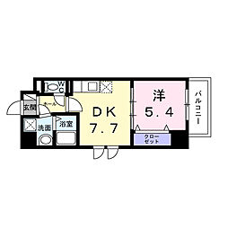 間取図画像 1DK