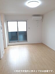 エアリーヒルVII 201 2階1LDKのリビング/ダイニング