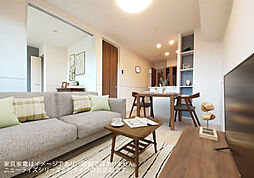 ヒカルサ名古屋港区大西I 203 2階2LDKのリビング/ダイニング