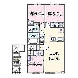 Musica(ムジカ) 3LDKの間取図画像