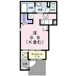 間取図画像 ワンルーム