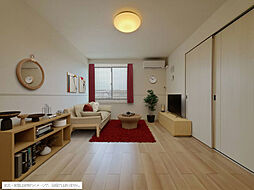 中央東アパート 202 2階1LDKのリビング/ダイニング