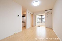 プラシード・ヴィラＭ　Ａ 101 1階1LDKのリビング/ダイニング