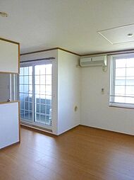 エクセレントリヴII 201 2階2LDKのリビング/ダイニング