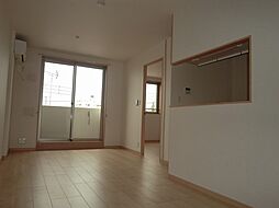 ハイツハルキチ　壱番館 302 3階2LDKのリビング/ダイニング