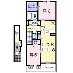 Dream MR 2LDKの間取図画像