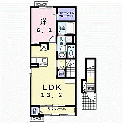 カルーナ 1LDKの間取図画像