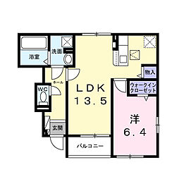 後三条町アパート(028667701) 1LDKの間取図画像