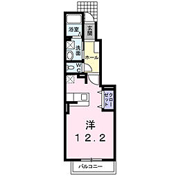 イースト・シップ弐番館 ワンルームの間取図画像