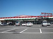 【スーパー】ニシナ　連島南店まで500ｍ