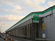 姫路バイパス市川インターまで2450ｍ
