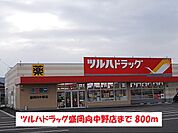 【ドラッグストア】ツルハドラッグ盛岡向中野店まで800ｍ