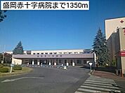 【総合病院】盛岡赤十字病院まで1350ｍ