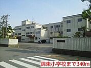 【小学校】錦東小学校まで340ｍ