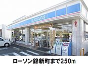 【コンビニエンスストア】ローソン東出雲錦新町まで250ｍ