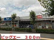 【スーパー】ビッグエーまで300ｍ
