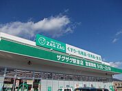 【ドラッグストア】ザグザグ駅家店まで750ｍ